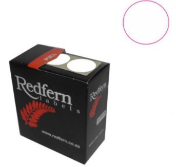 Redfern C19 Label White