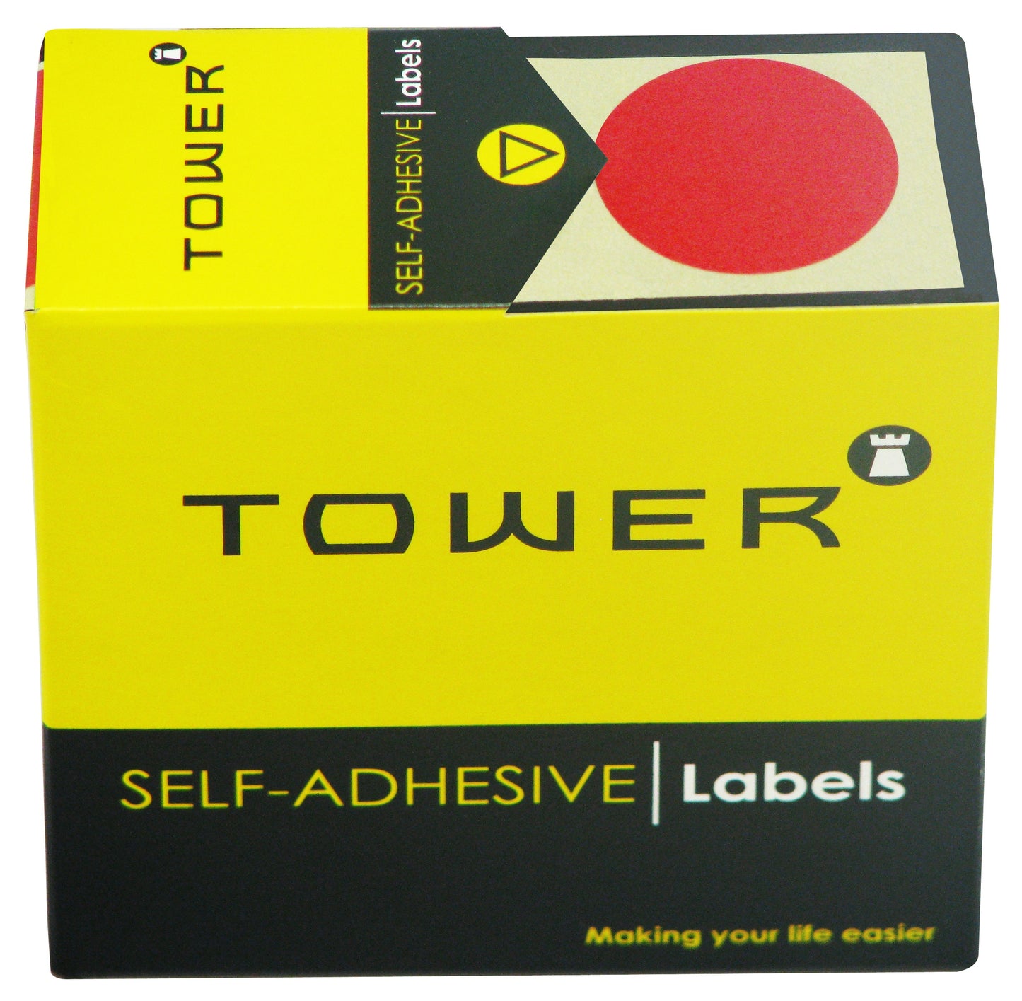Tower C32 Label Red