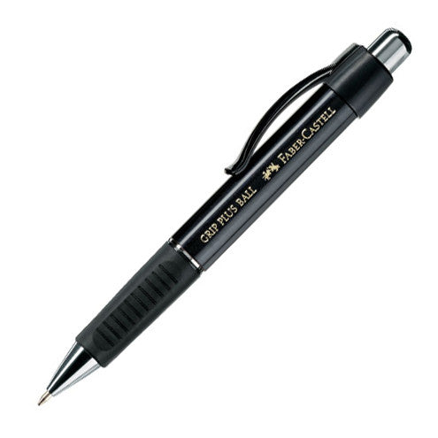 Faber Castell Grip Plus Ballpoint Pen 0.4mm Black