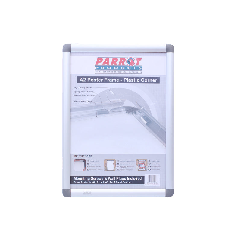 POSTER FRAME A2 655*480MM PLASTIC CORNER | Poster Frames