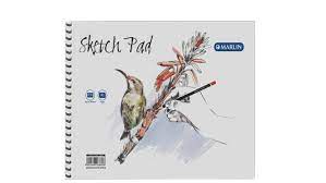 MARLIN A3L SKETCH PAD 40 LEAVES SIDE SPIRAL | Drawing Books