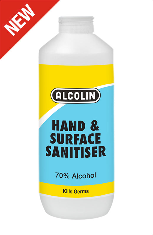 ALCOLIN HAND & SURFACE SANITISER 500ML | PPE