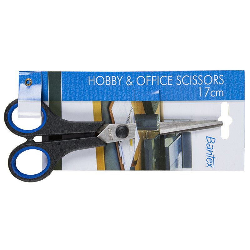 Bantex 17cm Hobby & Office Scissor-Ambidextrous | Scissors