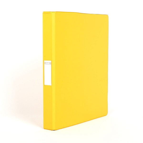 Bantex A4 2R Ringbinder 25mm Yellow | Files - Ring Binder - 2 D Ring