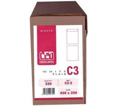 C3 White Gummed Envelope Box 250 | C3 Envelopes