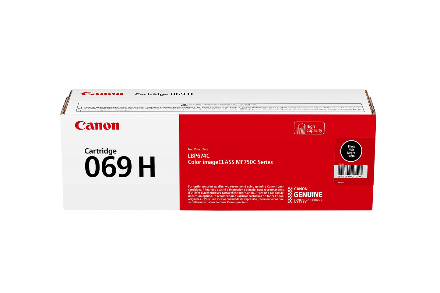 CANON CRG 069 HIGH CAPACITY BLACK TONER MF754 | Canon Toner Cartridges Genuine