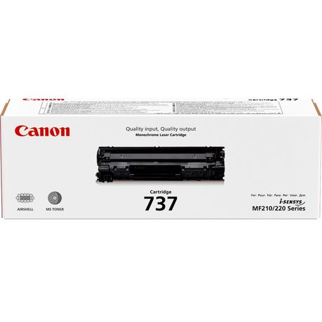 Canon 737 Black Toner | Canon Toner Cartridges Genuine
