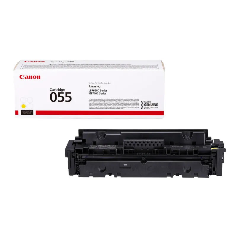 Canon Crg-055 Yellow Lbp65x Series Mf73x Mf74x Series Approx | Canon Toner Cartridges Genuine
