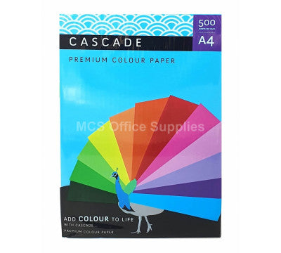 Cascade Deep Turquise Paper A4 80gsm | Coloured Paper
