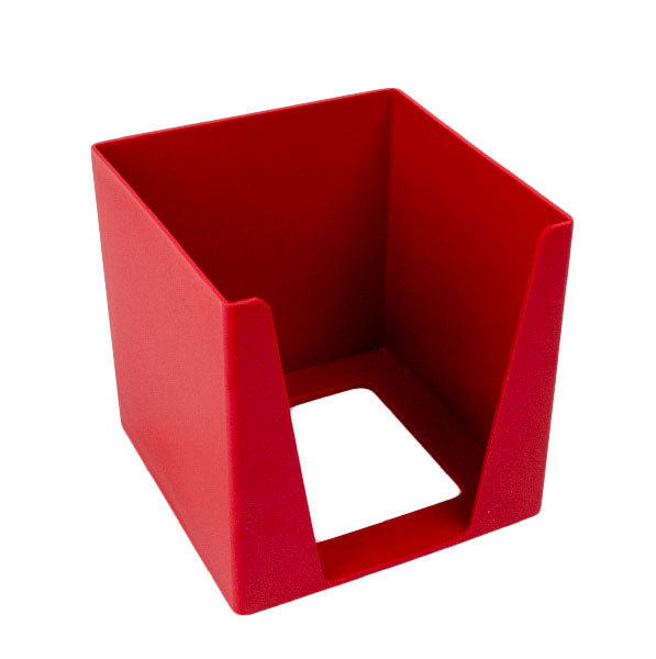 Cube Holder 4x4x4 Red | Desk Cubes and Refills