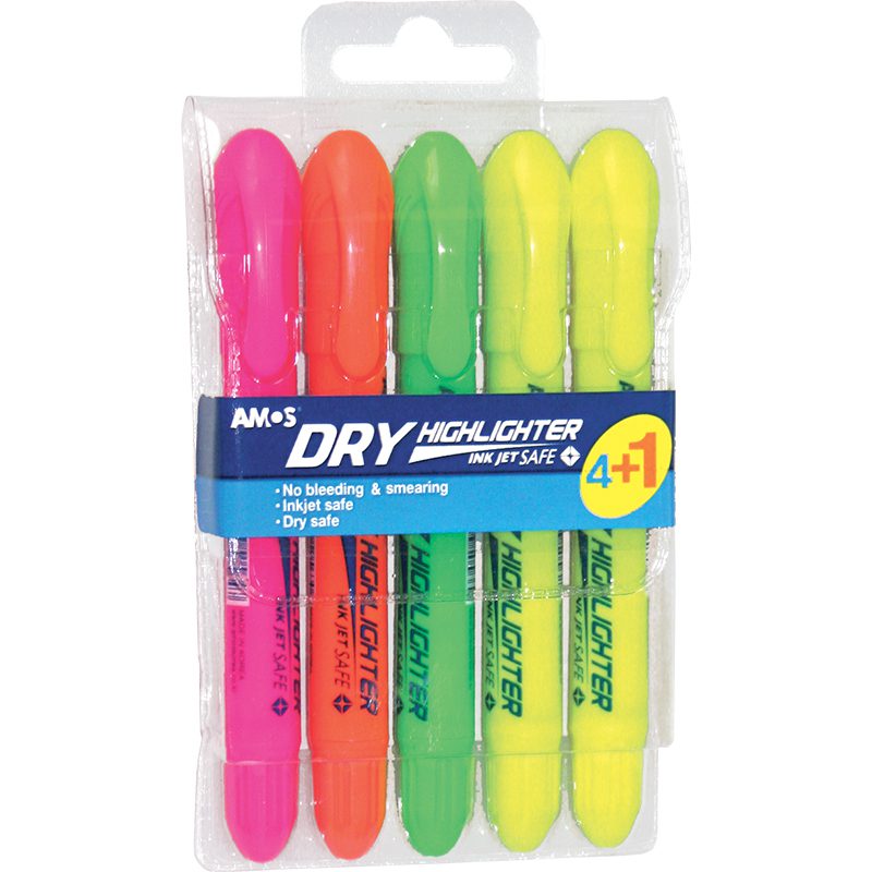 AMOS DRY HIGHLIGHTERS TWIST-UP 4+1 | Highlighters