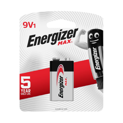 Energizer Max 9v Battery | Batteries-Non Rechargeable
