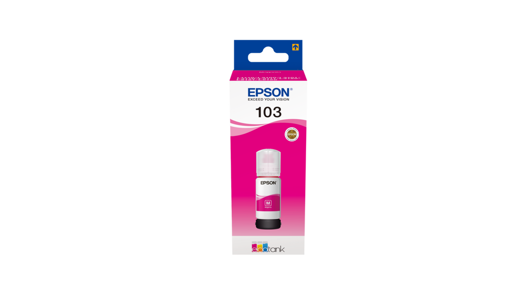 EPSON 103 ECOTANK MAGENTA INK BOTTLE | Epson Inkjet Cartridges Genuine