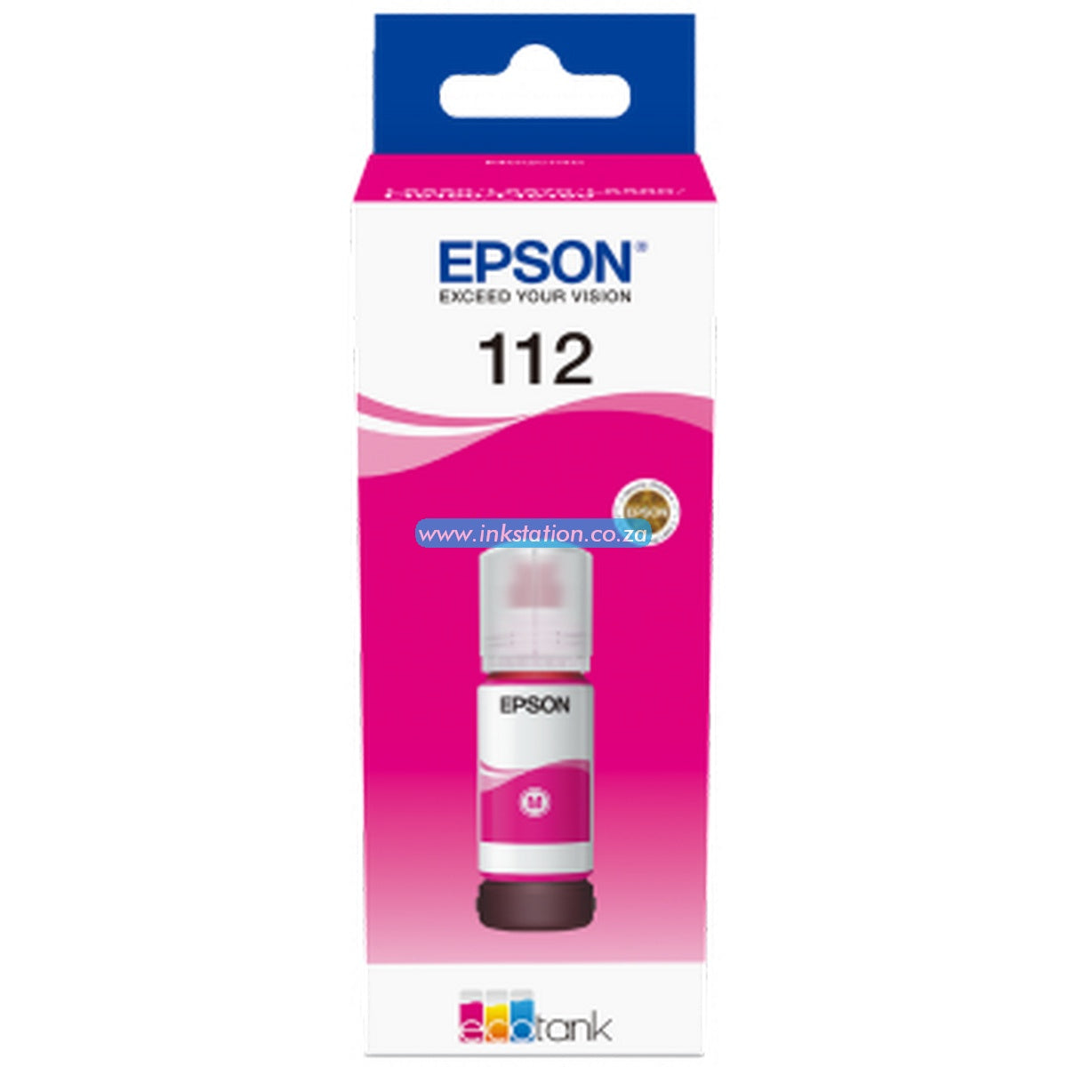 Epson 112 Ecotank Pigment Magenta Ink Bottle | Epson Inkjet Cartridges Genuine
