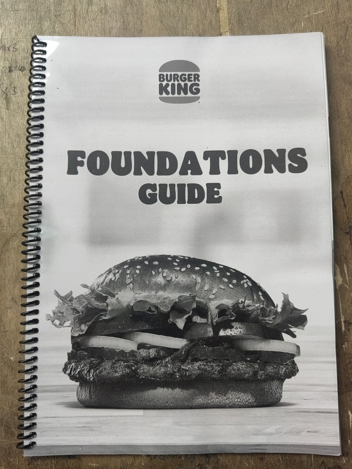 Burger King booklets - Foundations Guide | Books,Pads & Carbon