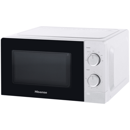 Hisense 20L White Microwave Oven 700w 5 Setting Push Button | Microwave Ovens