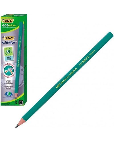 Bic Graphite Evolution Pencil HB 12s | Pencils Economy