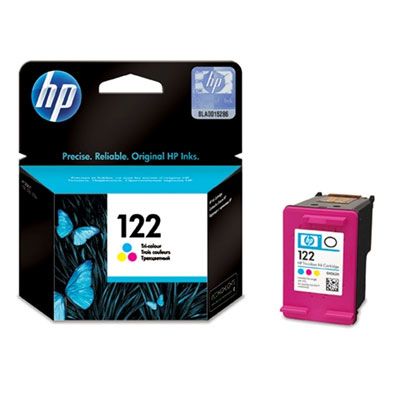 HP 122 TRICOLOR INK CARTRIDGE FOR DESKJET 1000 J110 SERIES (100 PAGE YIELD) | Hewlett Packard Inkjet Cartridges Genuine