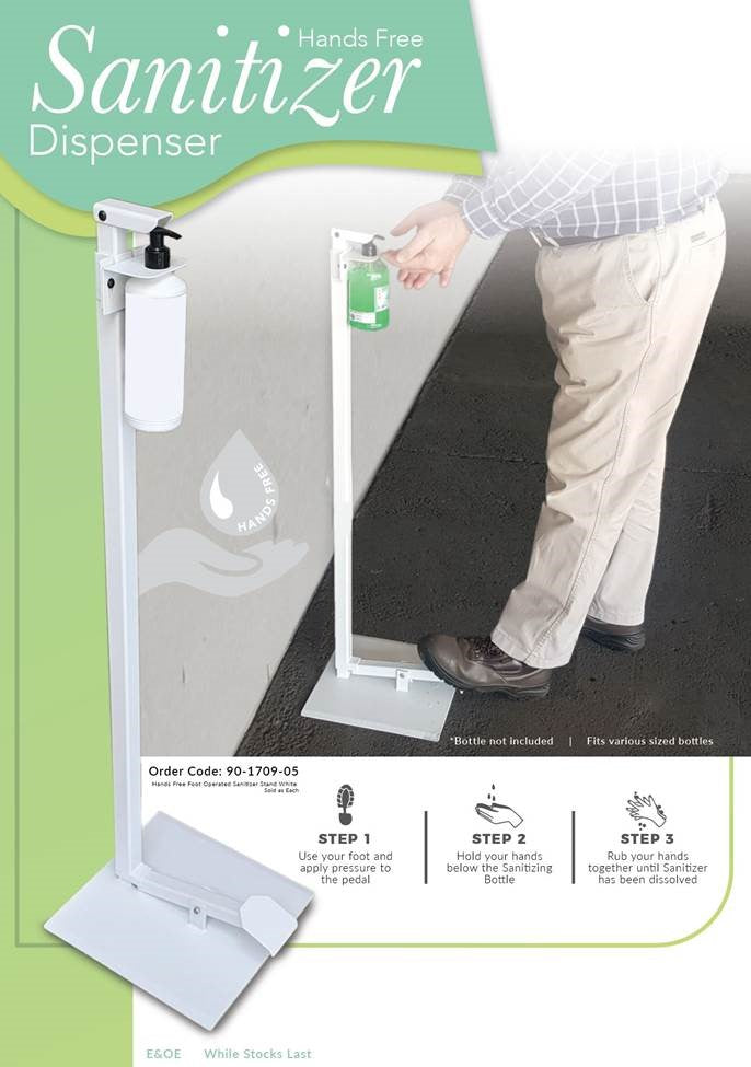 Sanitizer Hands Free Dispenser | PPE