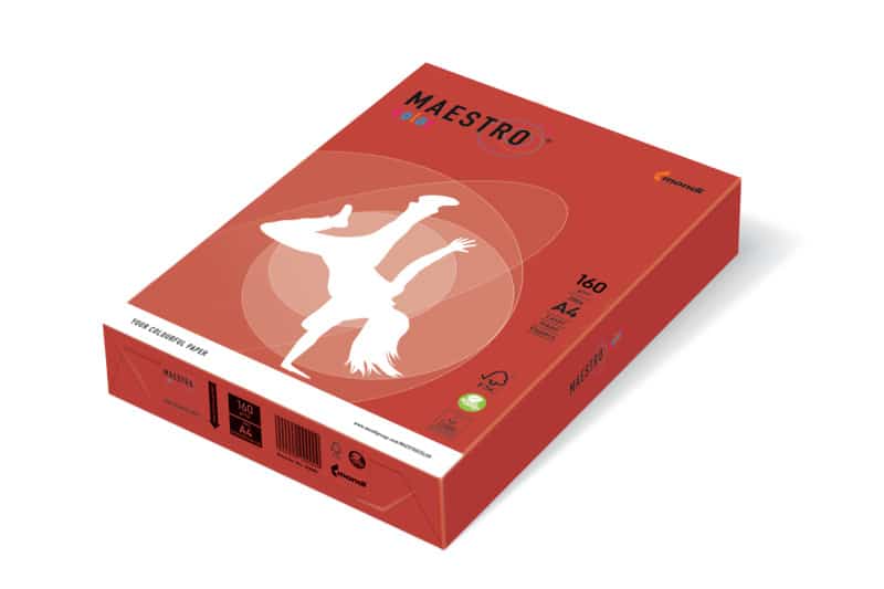 Maestro Colour Chile Red 160 A4 250Shts