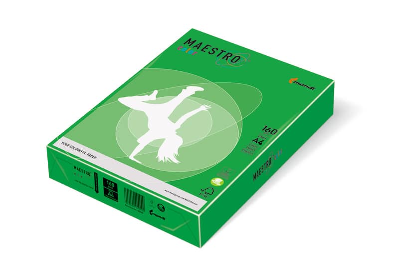 Maestro Colour Java Green 160 A4 250 Shts