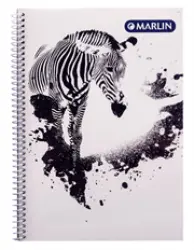 MARLIN A5 140PG DESIGN S/SPIRAL NOTEBOOK | Notebooks