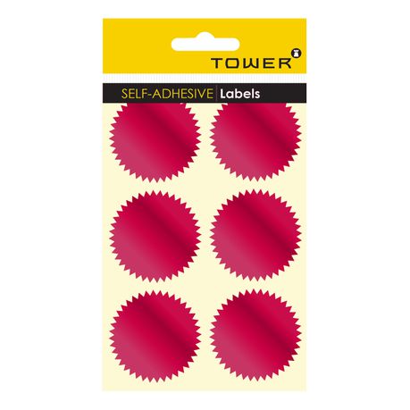 NOTORIAL SEAL N50 METALLIC RED (54 LABELS)