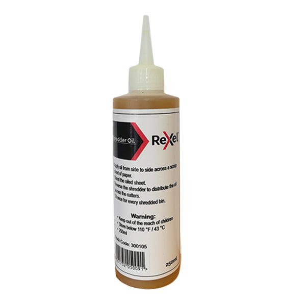 Rexel Shredder Oil 250ml | Shredders