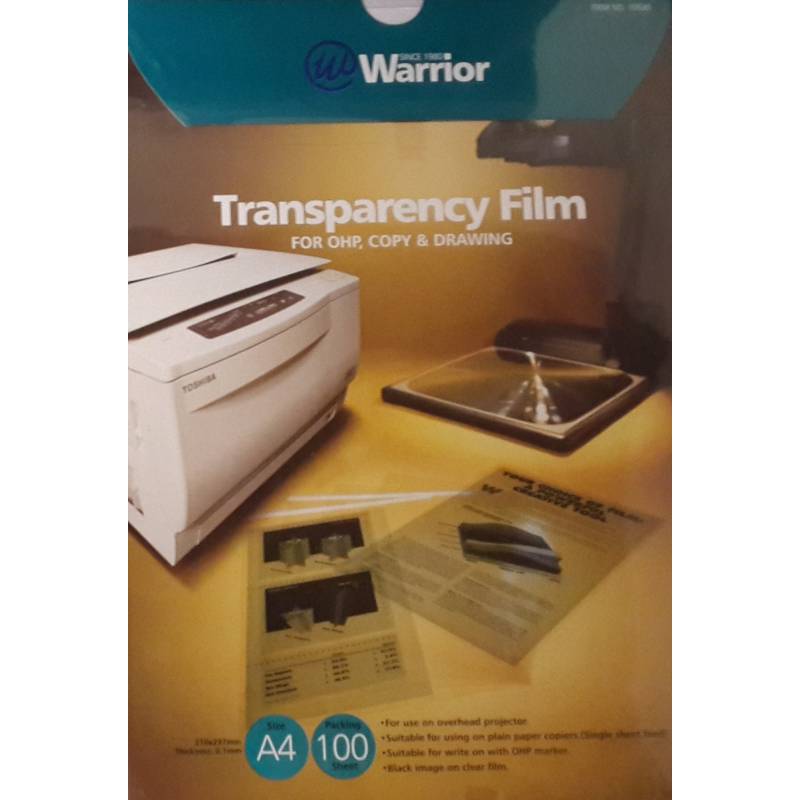 P-Copy Film A4 100 Micron | Transparencies
