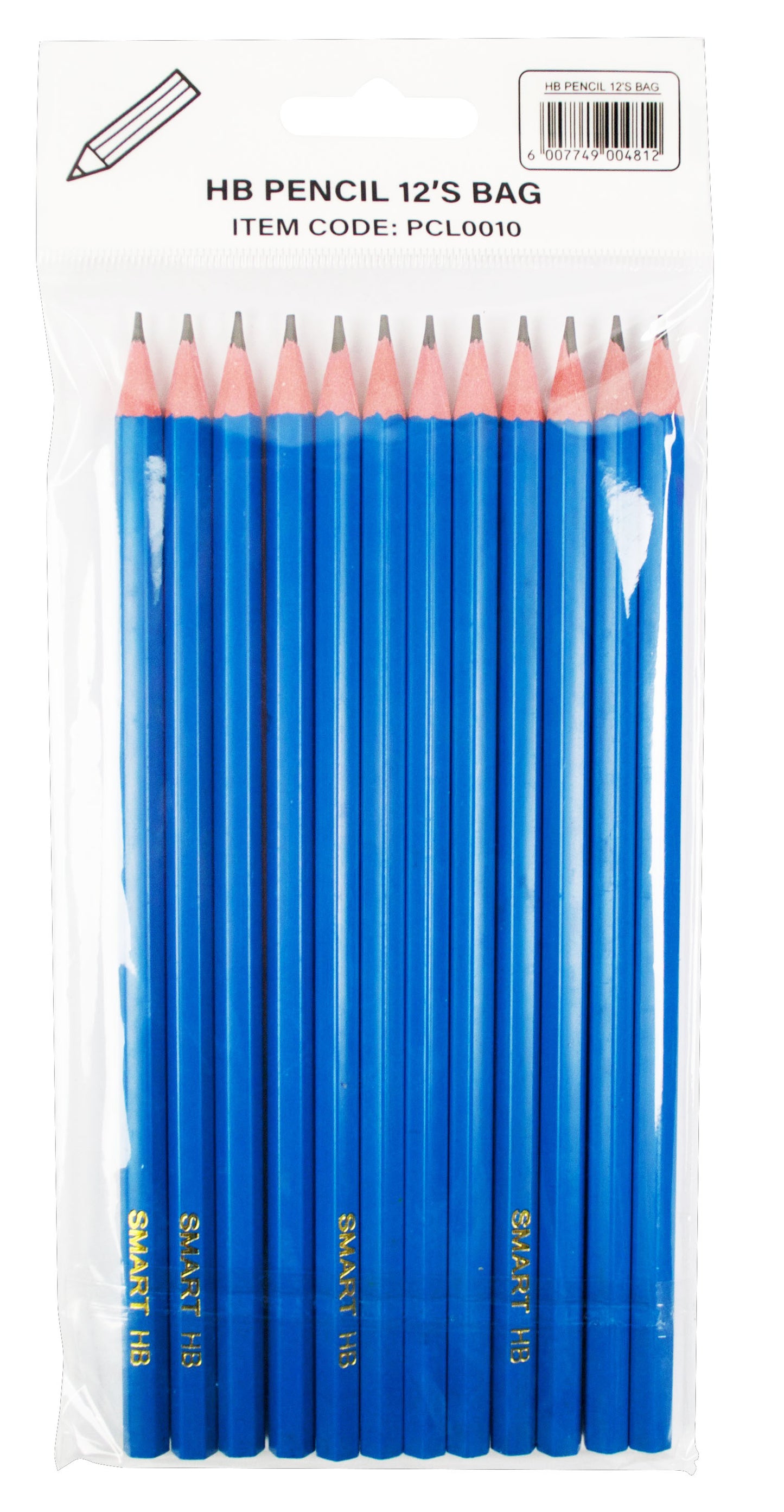 HB PENCIL BLUE 12'S BAG | Pencils Economy