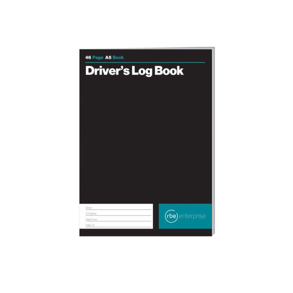 Drivers Log Book 46pg A5 Soft Cover