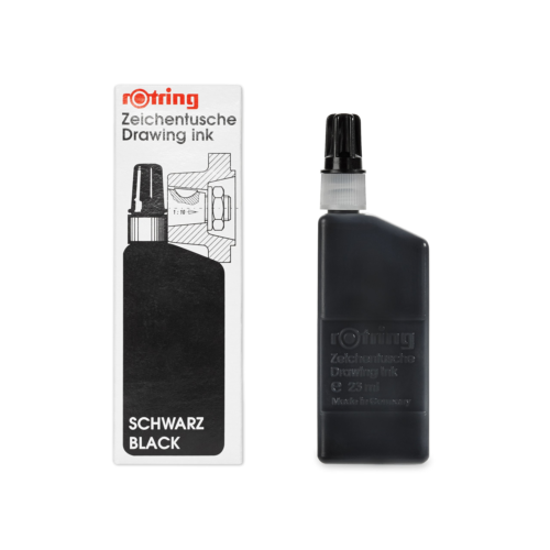ROT DRAWING INK 23ML BLACK, S0194660 | Stamp Pad Ink