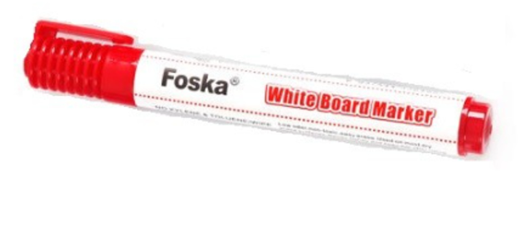 Foska Whiteboard Marker Red | Whiteboard Pens
