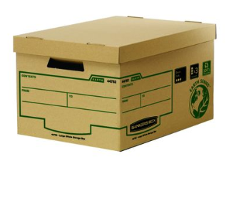 FELLOWES STORAGE BOX 325x260x445 EARTH SERIES LARGE 10PK | Archive Box