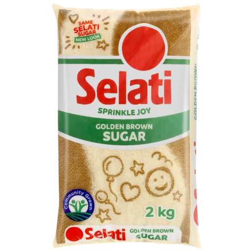 Selati Golden Brown Sugar 2kg | Sugar and Sweeteners