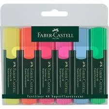 Faber Castell Textliner Wallet 6 | Highlighters