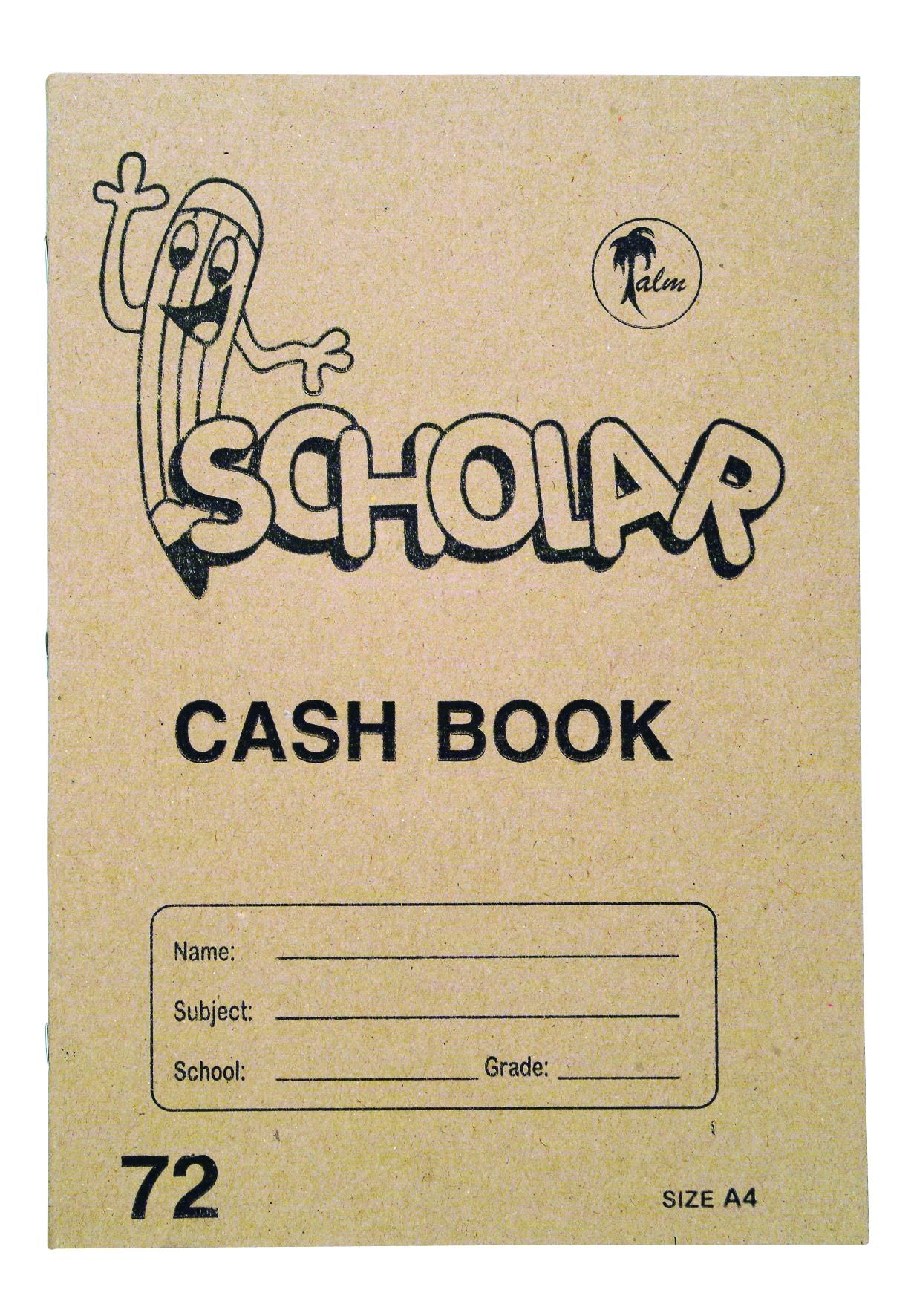 Accounting Book A4 72Pg Cash Soft Cover