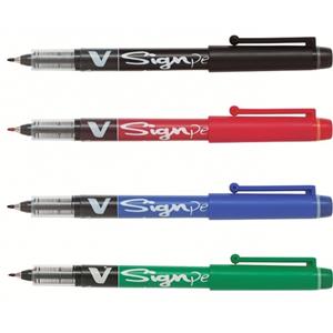 Pilot V-Sign Pen Blue
