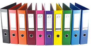 A4 PP Lever Arch File Red