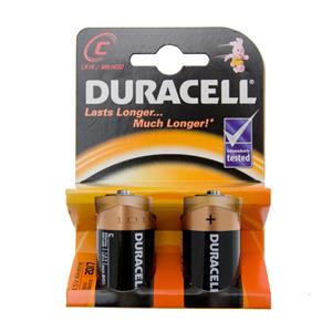 Duracell Ultra New 'C' Battery - 2 Pack