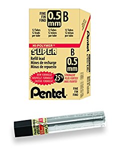Pentel 0.5mm Lead B
