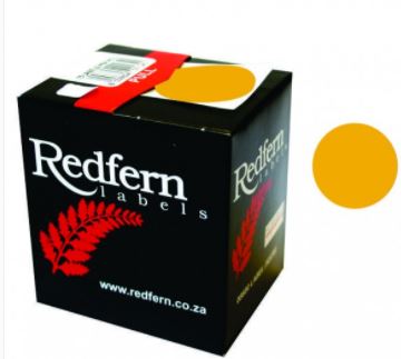 Redfern C19 Label Fluor. Orange
