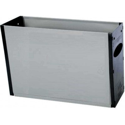 A4 Solid Containers Grey With Black Ends