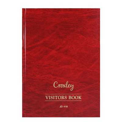 Croxley JD418 A4 192PG Visitor Book | Visitor and Access Books