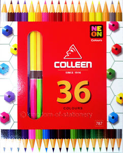 COLLEEN PENCIL CRAYONS BOX 36 | Coloured Pencils - Sets