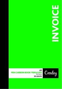 Croxley JD66BO A5 Invoice Triplicate