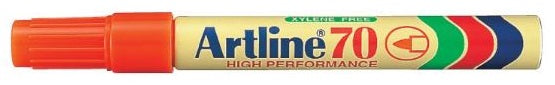 Artline EK70 Marker Orange Bullet