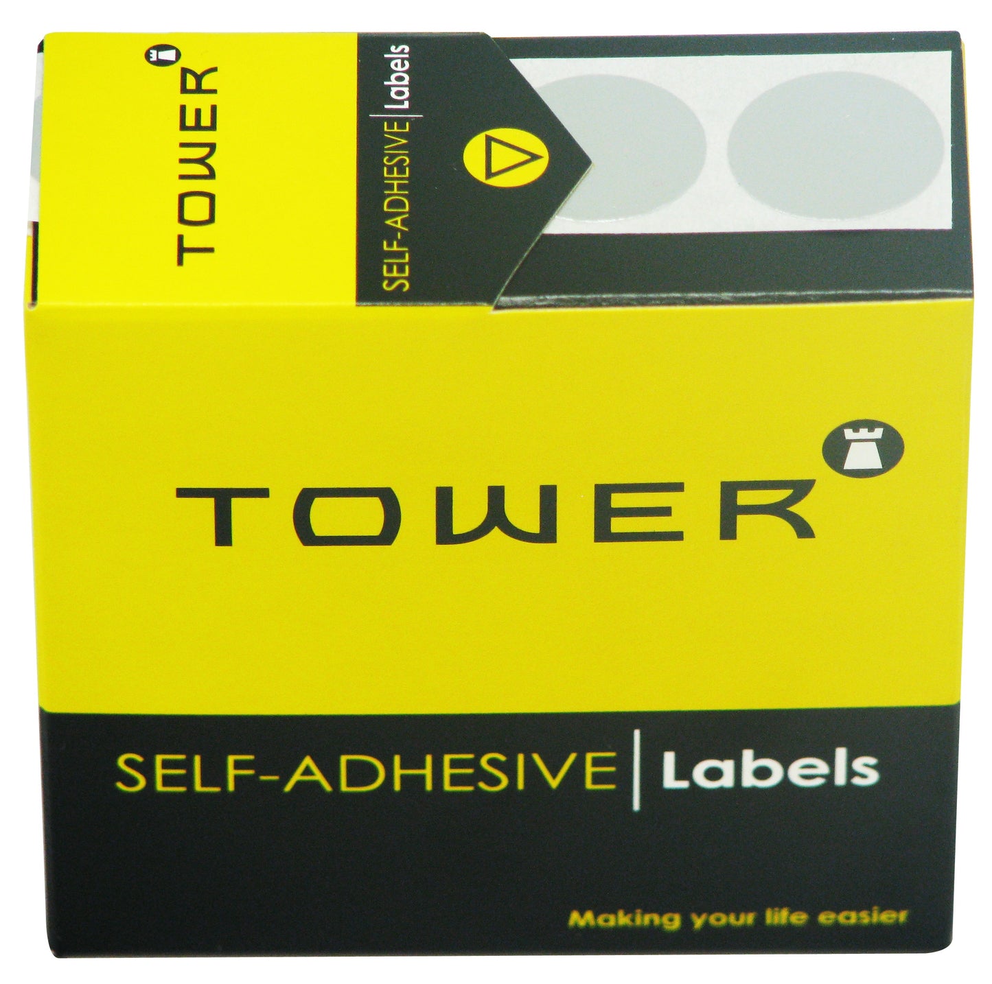 Tower C19 Label Silver