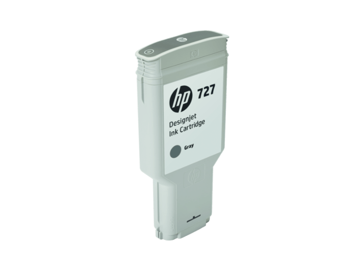 HP 727 GREY DESIGNJET INK CARTRIDGE FOR T920 AND T1500 (300ML) | Hewlett Packard Toner Cartridges Genuine