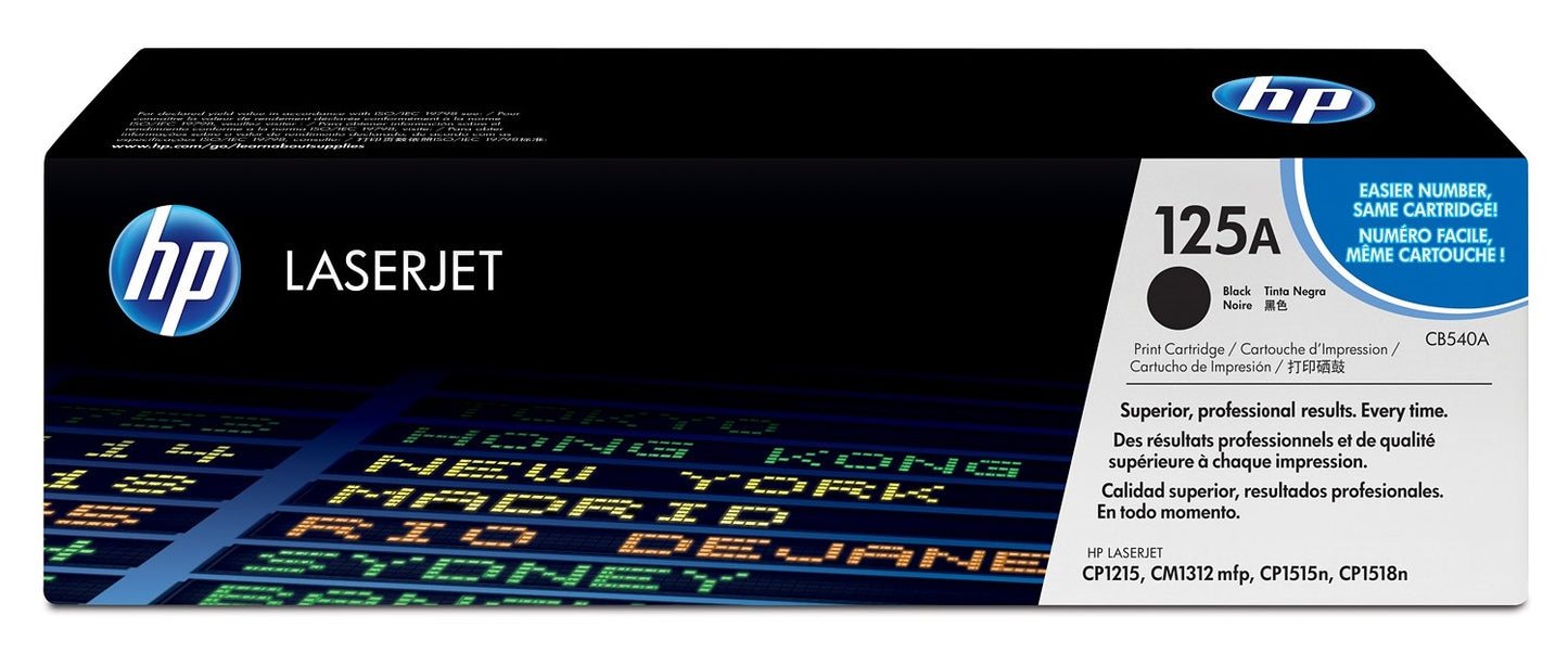 HP 125A Black Toner Cartridge